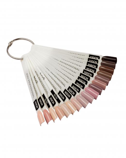 Palette of Gel Polishes Cappuccino (17 tips)