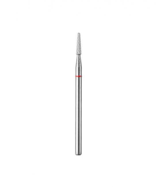 Hard-alloy drill bit, 2.0 mm diameter, shape: small cone, soft abrasive,  8,0 mm