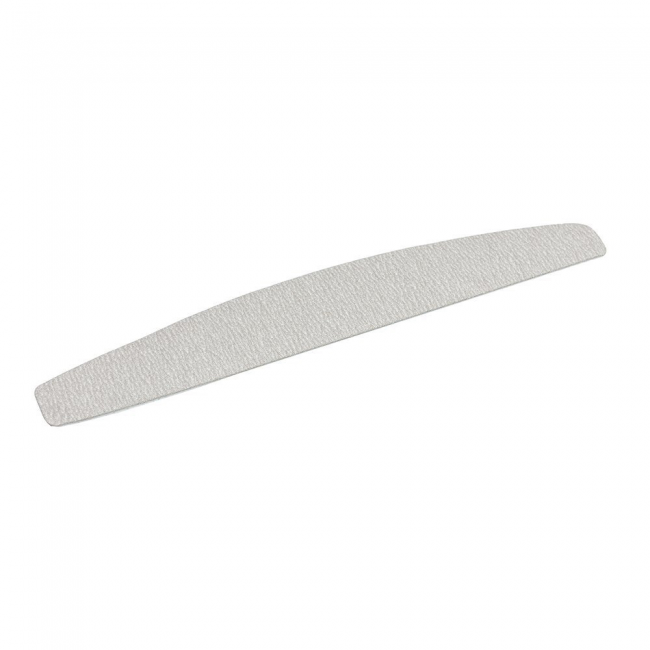 Replaceable File Crescent 120 Grit (Color: Gray; Size: 180/30 mm), 50 pcs/pack
