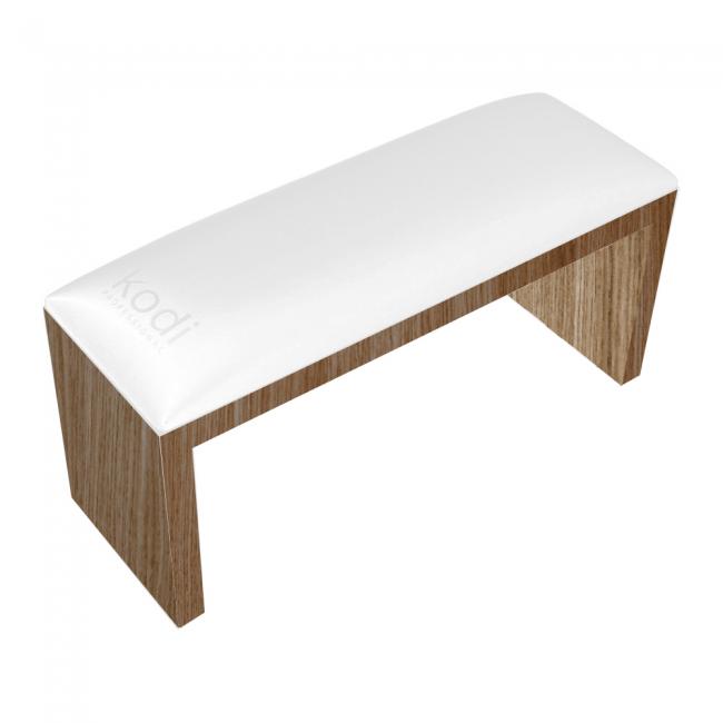 Armauflage mit braunen Füßen White
