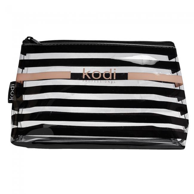 Trousse de maquillage "ZEBRA" black (grande)