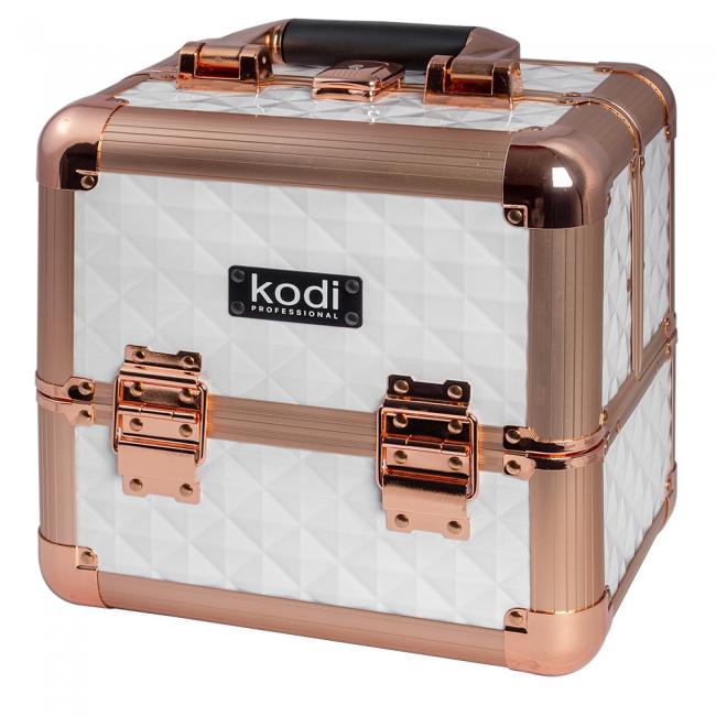 Cosmetic Case № 43 (White-Rose Gold)