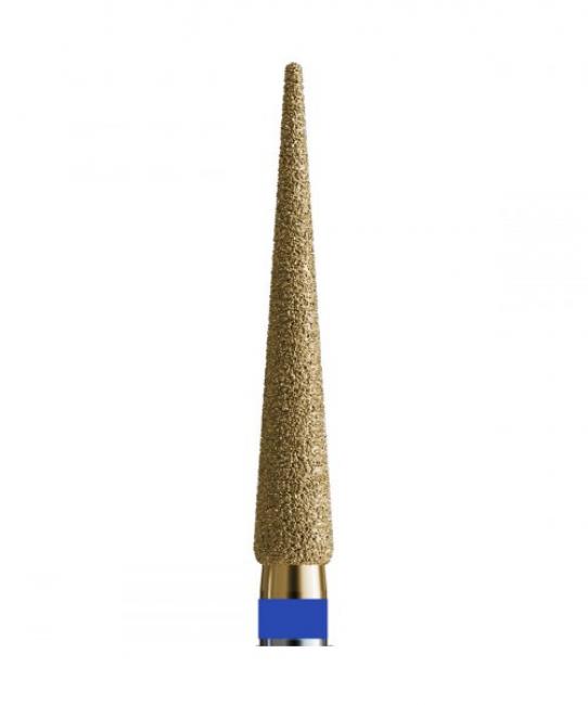 № 92 V104.167.524.018_Z (Drill Bit Diamond Cone 167, Length 12.0 mm, d = 1.8 mm, Medium Abrasive, with Zirconium Spraying)