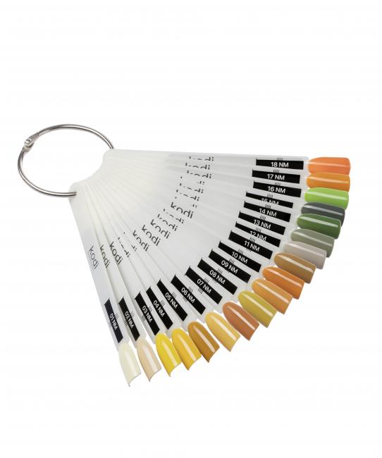 Palette of Gel Polishes Natural Motives (18 Tips)