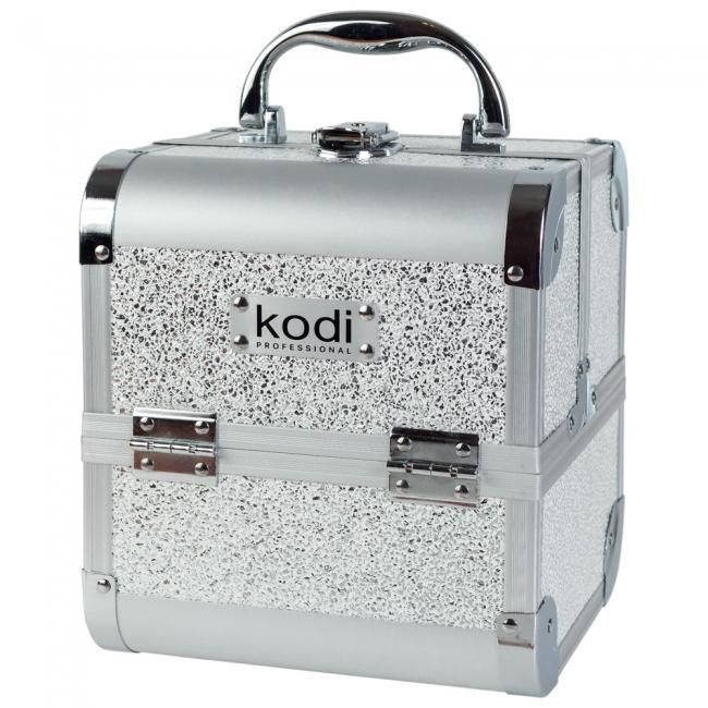 Koffer für Kosmetik №33 (silver opal)